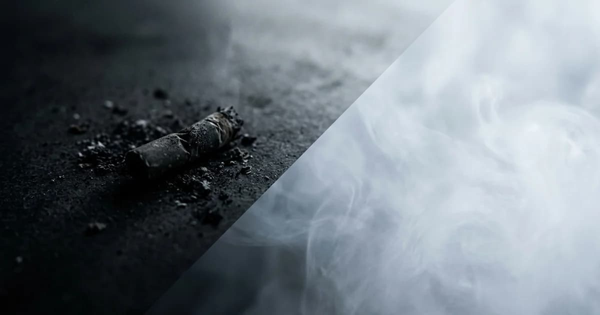 What Happens When You Quit Smoking and Start Vaping? A More Realistic Look at the Tradeoff