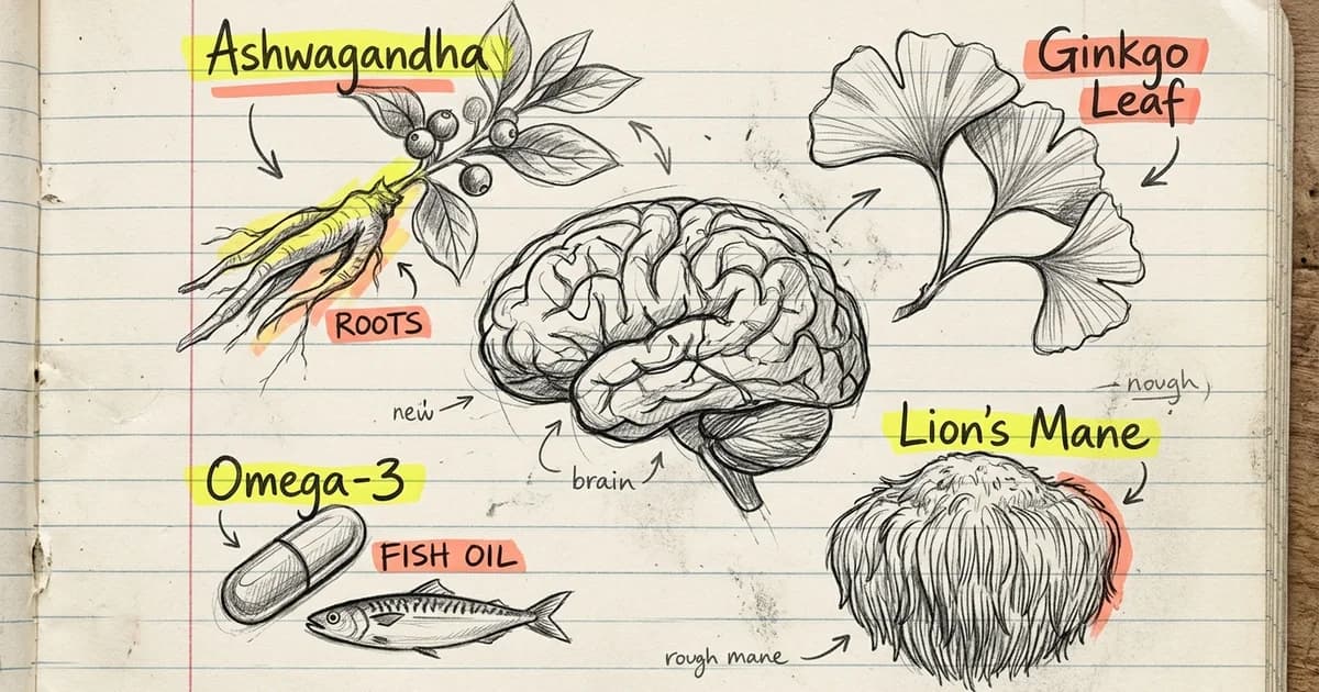 Natural Supplements for Menopause Brain Fog: What Actually Works