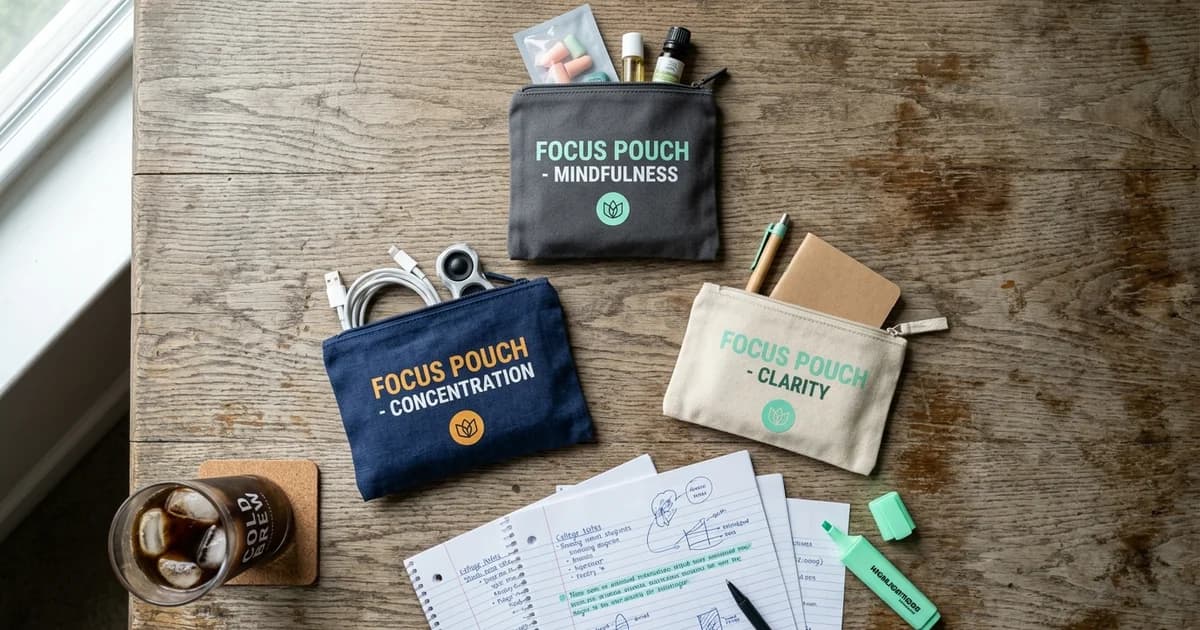 Best Focus Pouches for Students: Studying Without Nicotine, Sugar, or a Crash