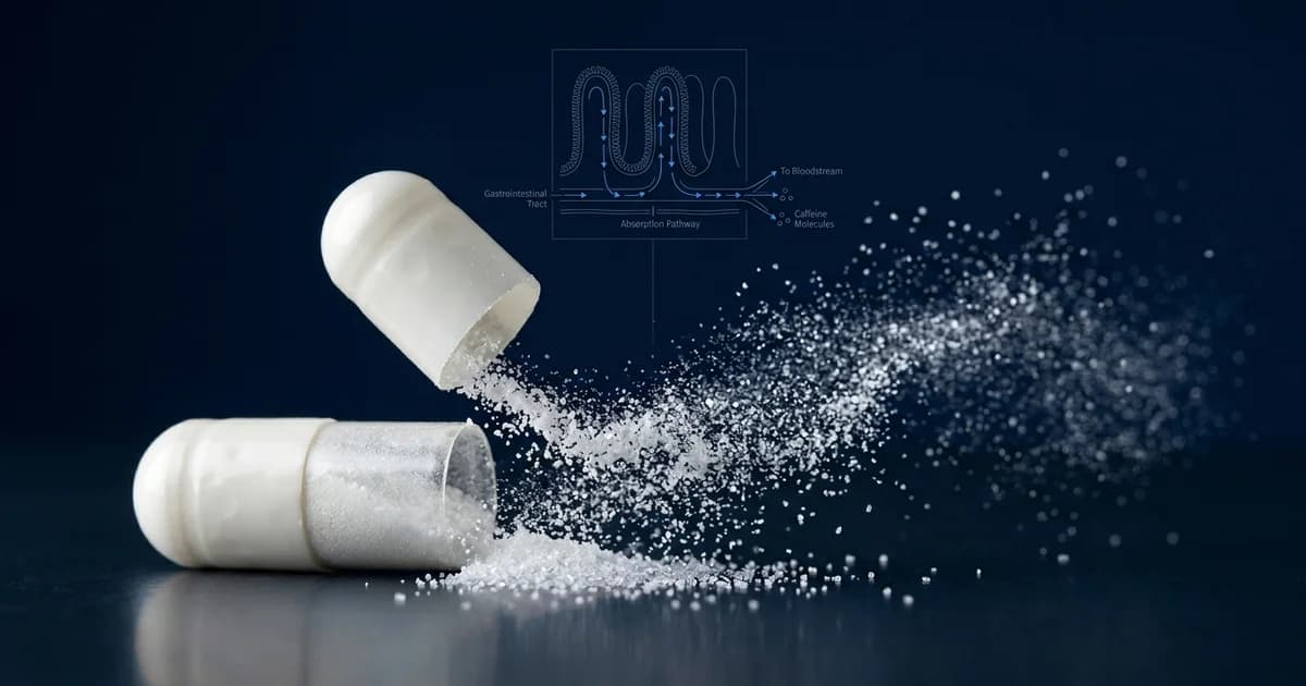 Does Sublingual Really Work Faster? The Honest Pharmacokinetics of Mouth-Absorbed Caffeine