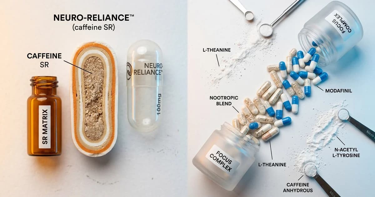 Slow-Release Caffeine vs Layered Stimulants: Two Ways to Build All-Day Energy