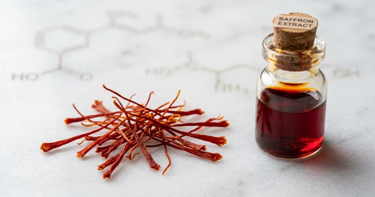 Saffron for Mood: The Kitchen Spice With Antidepressant-Grade Trial Evidence