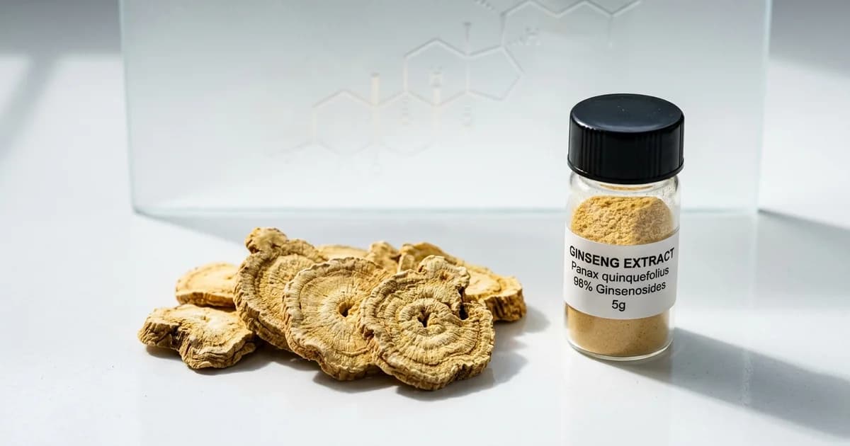 American Ginseng (Cereboost): The Working-Memory Adaptogen