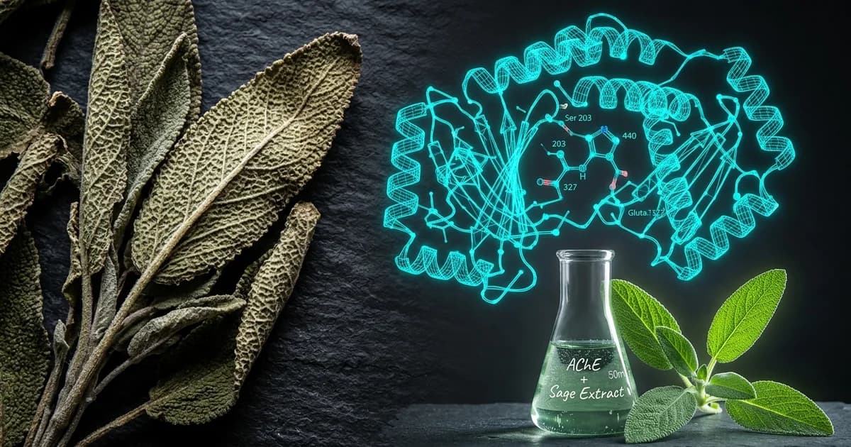 Sage for Memory: The Cholinesterase-Inhibiting Herb Hiding in Your Spice Rack