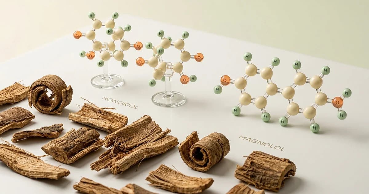 Magnolia Bark (Honokiol and Magnolol): A GABA-A Modulator for Stress and Wind-Down