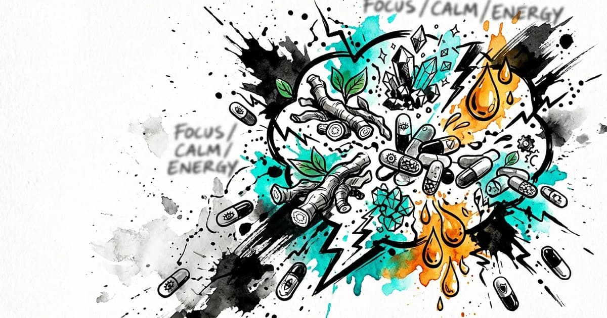 Supplements for Anxiety and ADHD: What Actually Works (And What's Just Noise)