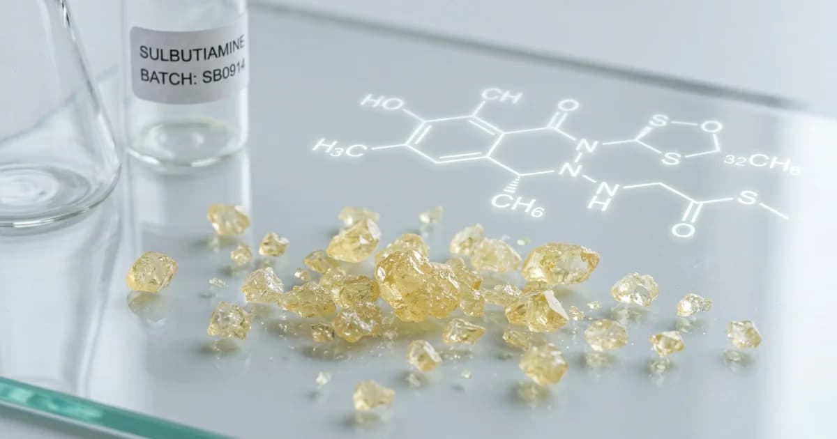 Sulbutiamine: The Synthetic Vitamin B1 Built for Fatigue