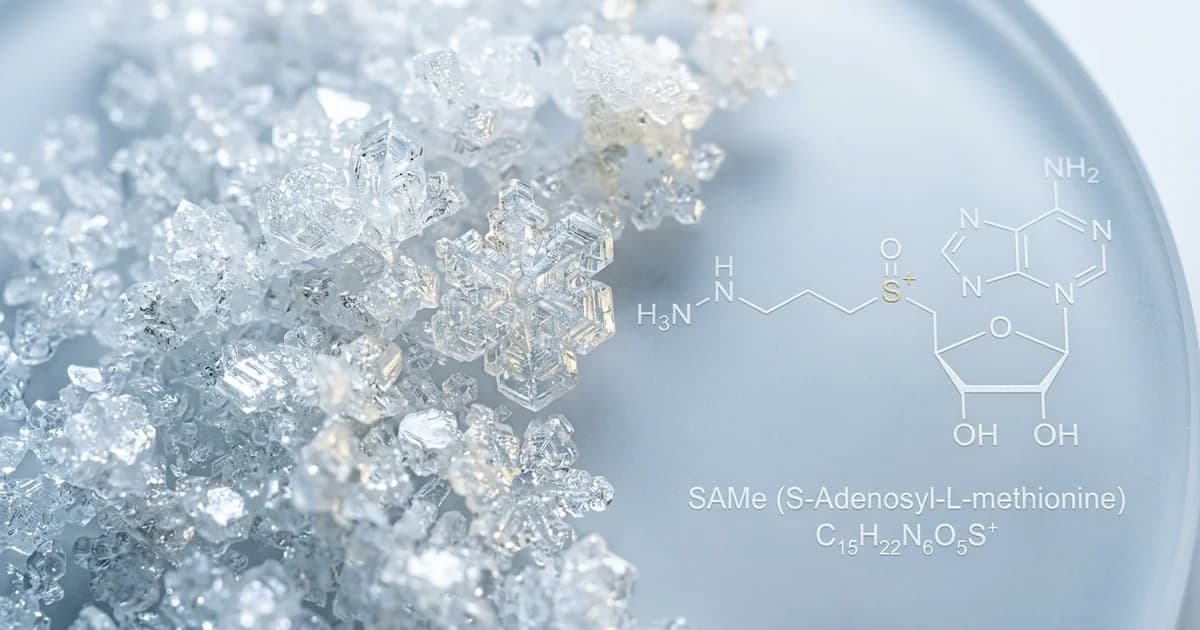 SAMe (S-Adenosylmethionine): The Methyl Donor Behind Mood, Methylation, and a Calmer Brain