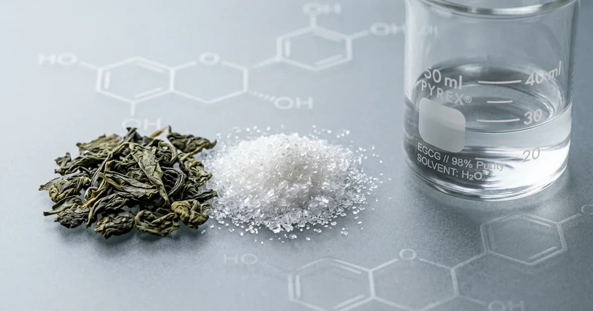 EGCG: The Green-Tea Catechin Behind Calm, Focused Alertness