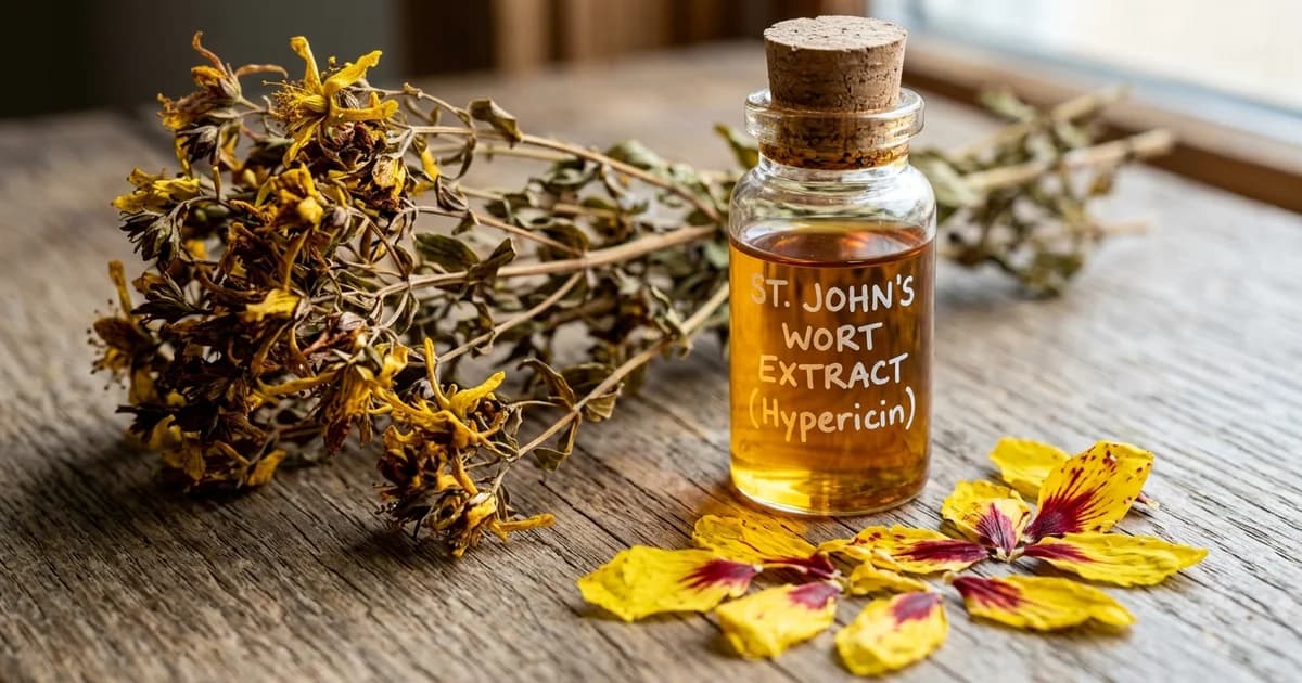 St. John's Wort: A Real Antidepressant Herb With a Serious Interaction Problem