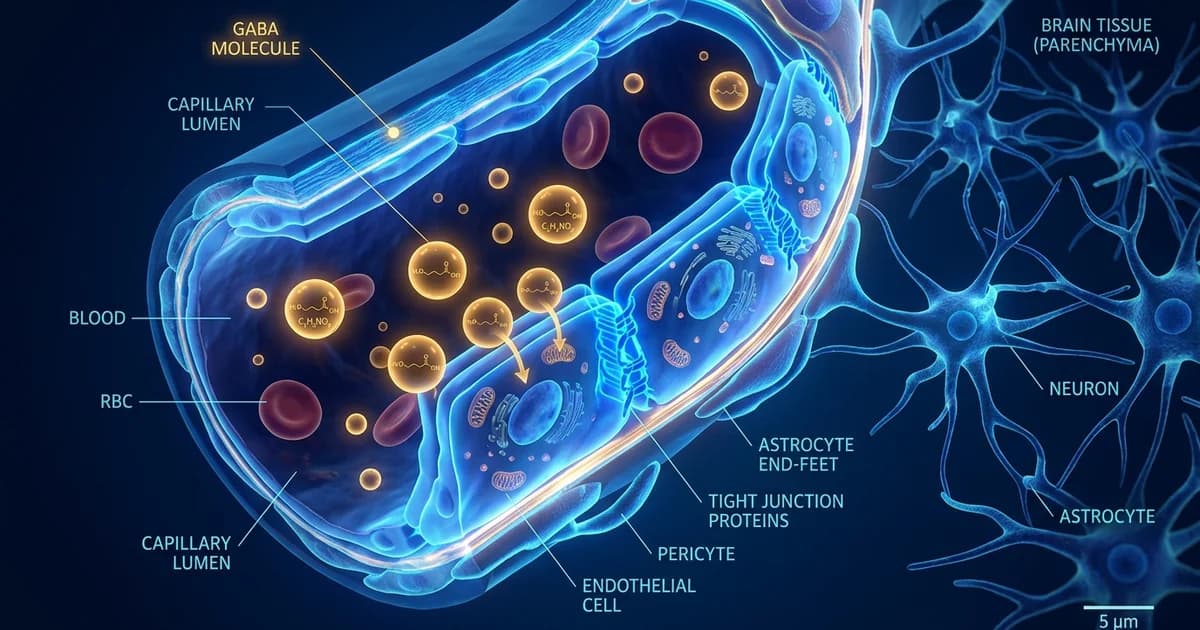 Does Oral GABA Cross the Blood-Brain Barrier? The Real Scientific Debate