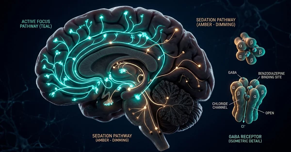 Anxiety Without Sedation: The Neuroscience of Calm Focus