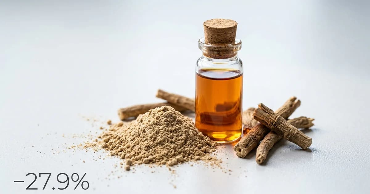 Study Breakdown: The Ashwagandha Trial That Cut Cortisol 27.9%