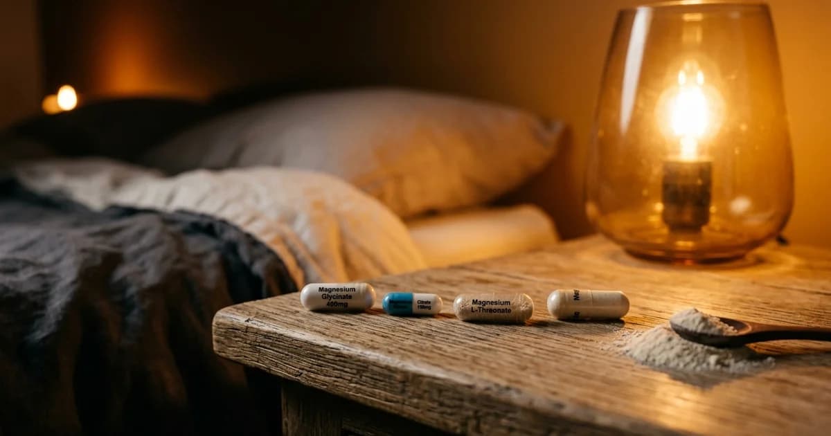 Which Magnesium Is Best for Sleep and Anxiety? A Form-by-Form Breakdown