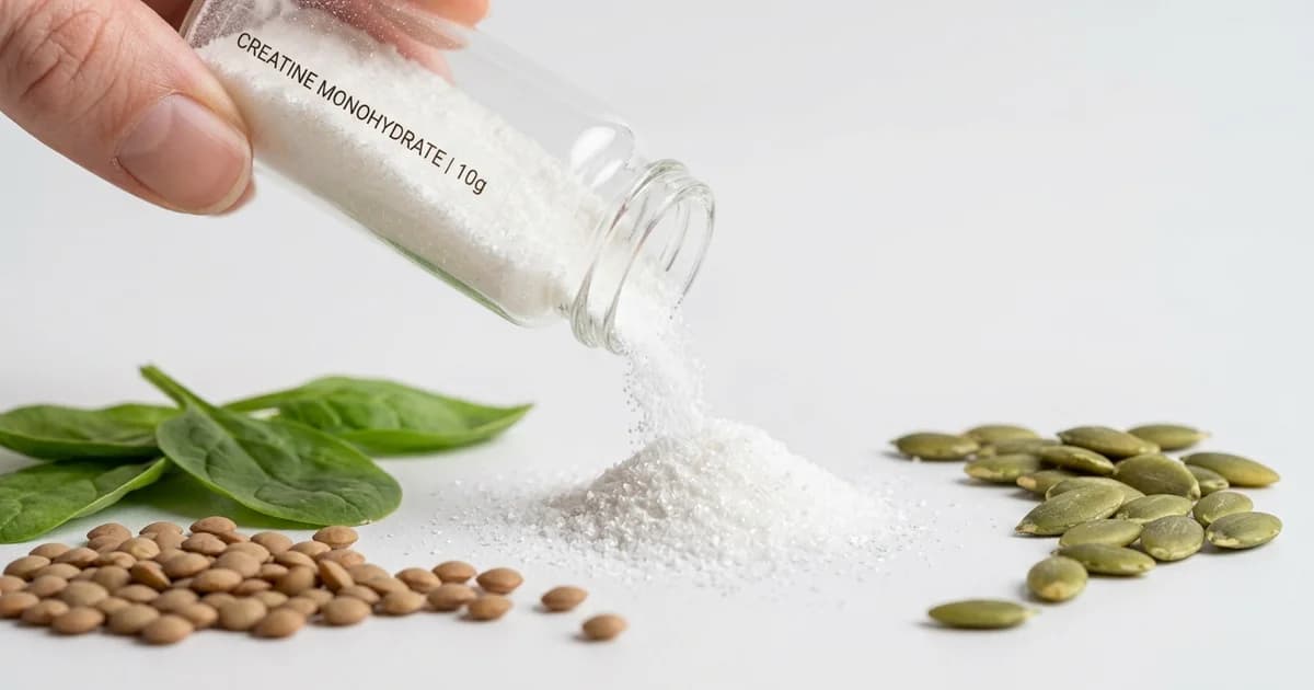 Creatine for Vegetarians and Vegans: The Group That Responds Most