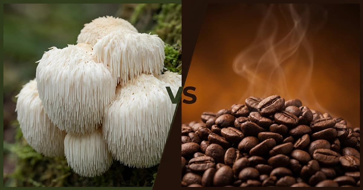 Lion's Mane vs Caffeine: Two Completely Different Ways to Boost the Brain