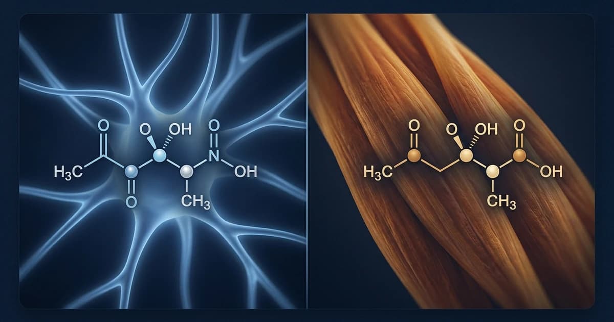 ALCAR vs L-Carnitine: Why Only One Reaches Your Brain