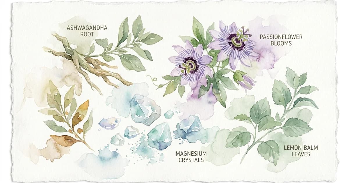 Natural Supplements for Anxiety: What Actually Works (and What's Just Marketing)