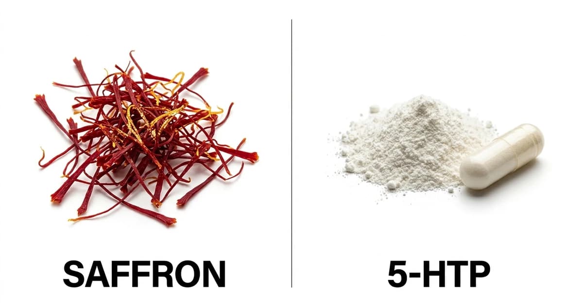 Saffron vs 5-HTP: Two Different Roads to Better Serotonin Tone