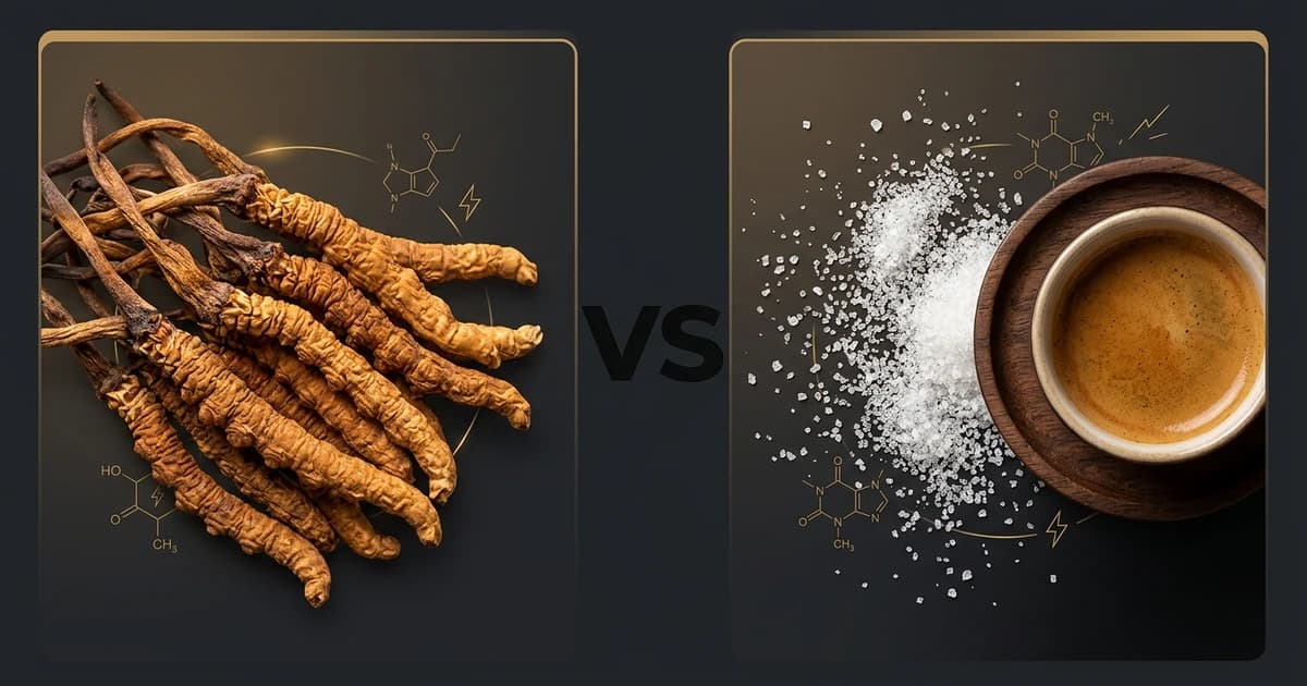 Cordyceps vs Caffeine: Mitochondrial Energy vs Stimulant Energy