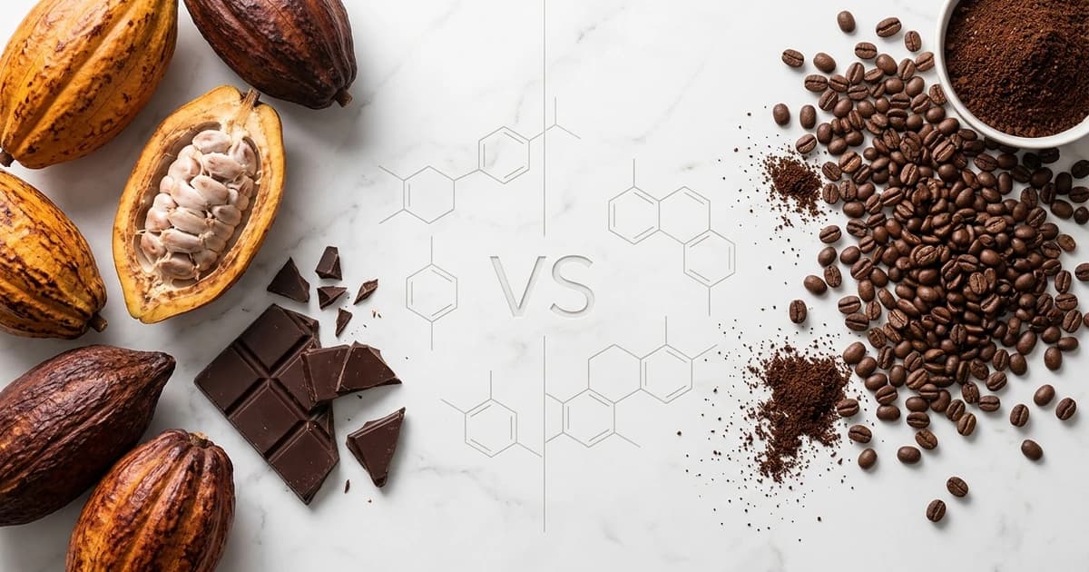 Theobromine vs Caffeine: Two Methylxanthines, Two Very Different Buzzes