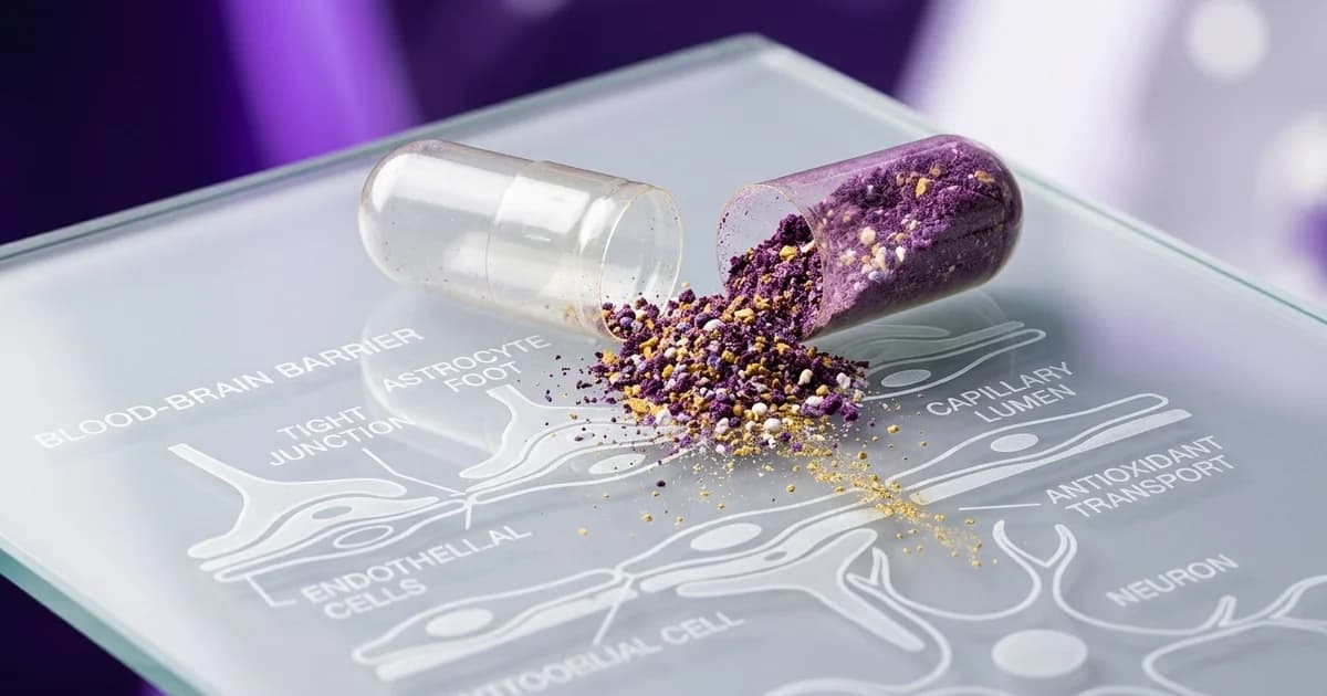 Do Antioxidant Supplements Actually Reach Your Brain? The Bioavailability Reality Check