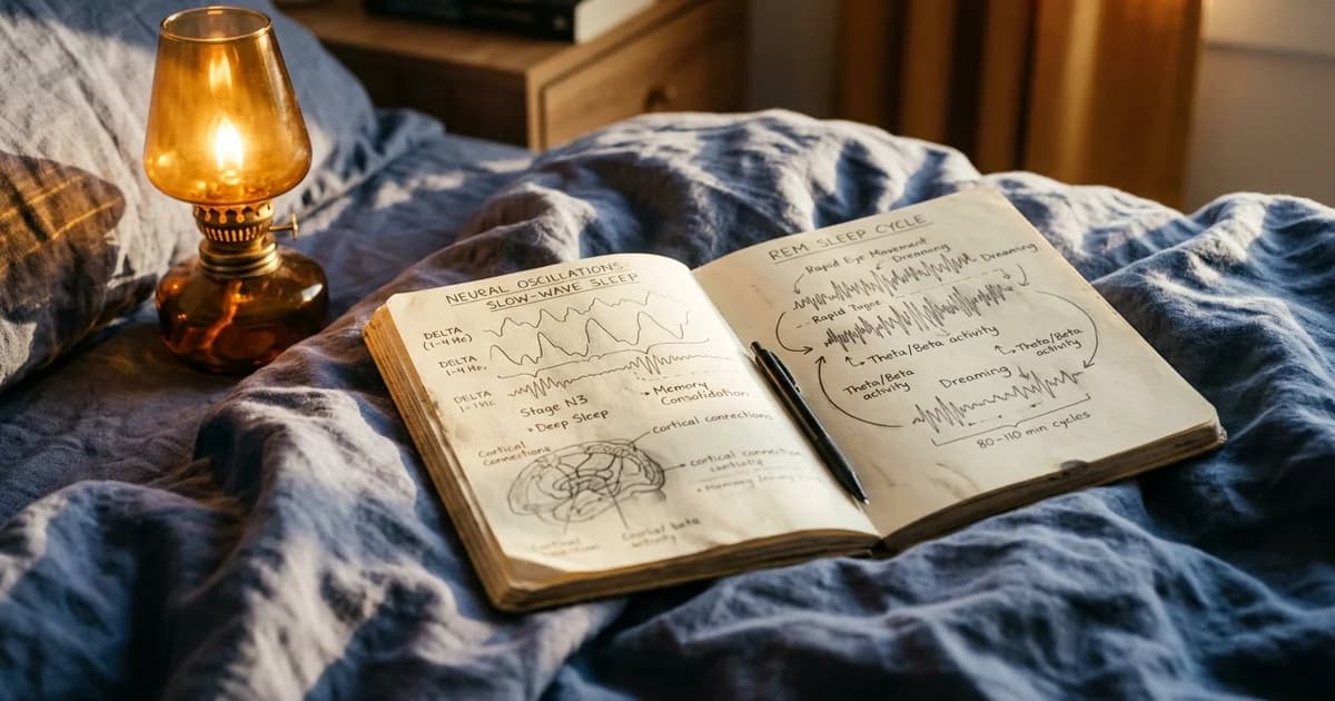 Sleep Architecture and Memory: How Deep Sleep and REM Lock In What You Learn