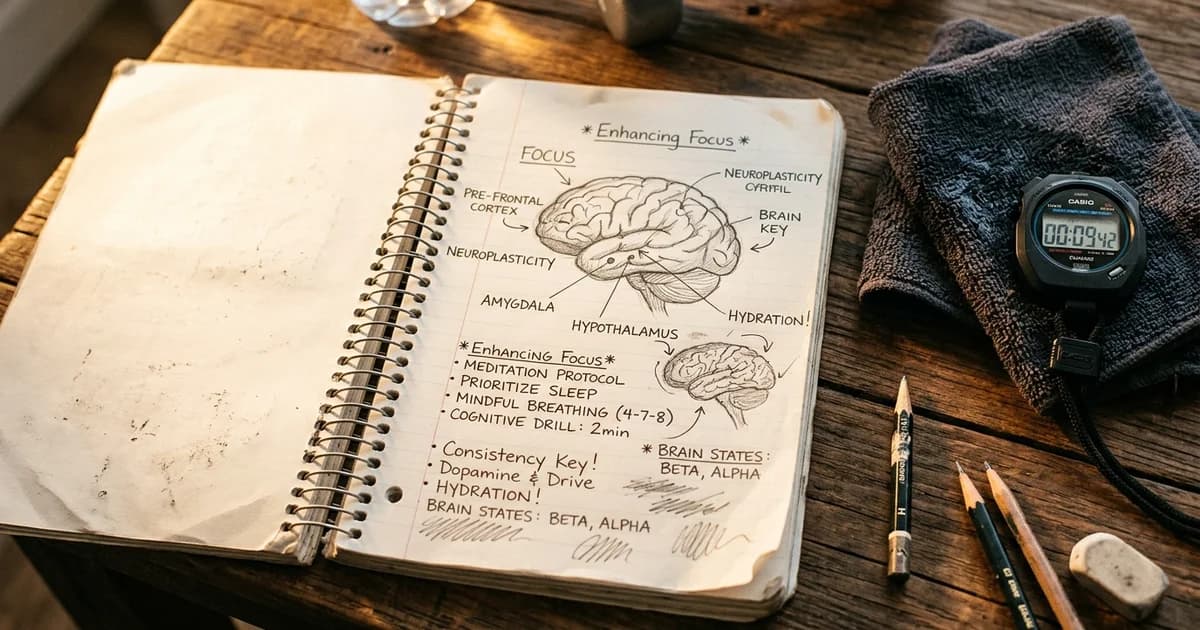 The Post-Workout Focus Window: Why a Quick Workout Makes You Think Faster