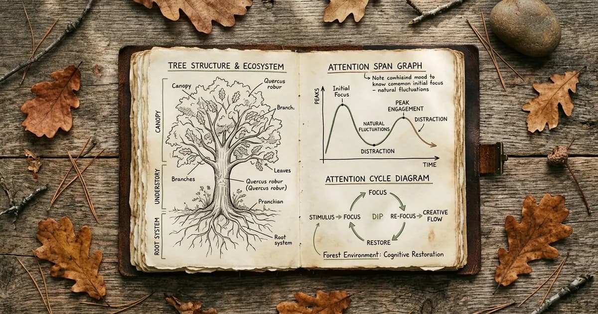 Nature and Focus: How a Walk Outside Restores Your Attention