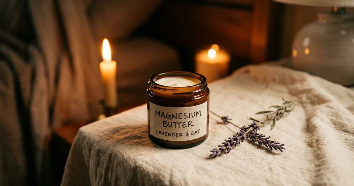 Magnesium Butter for Sleep: What Actually Works