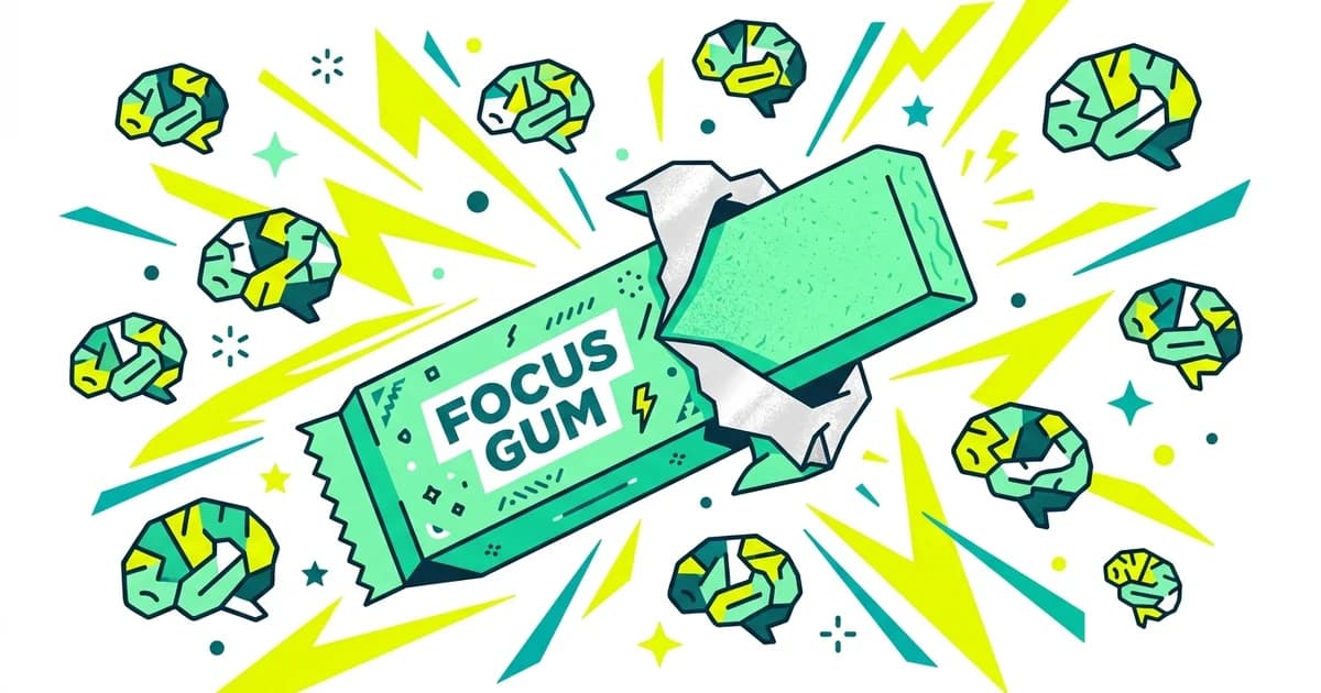 Does Chewing Gum Help You Focus? Here's What the Science Actually Says