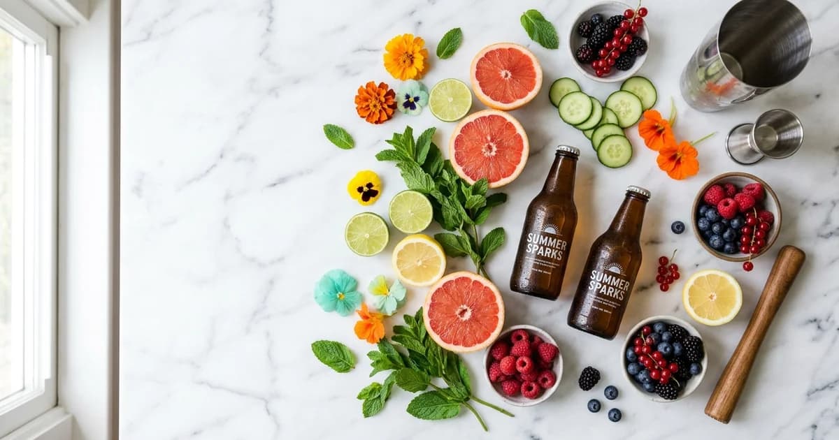 Summer Mocktail Recipes That Actually Taste Good (and Keep You Sharp)