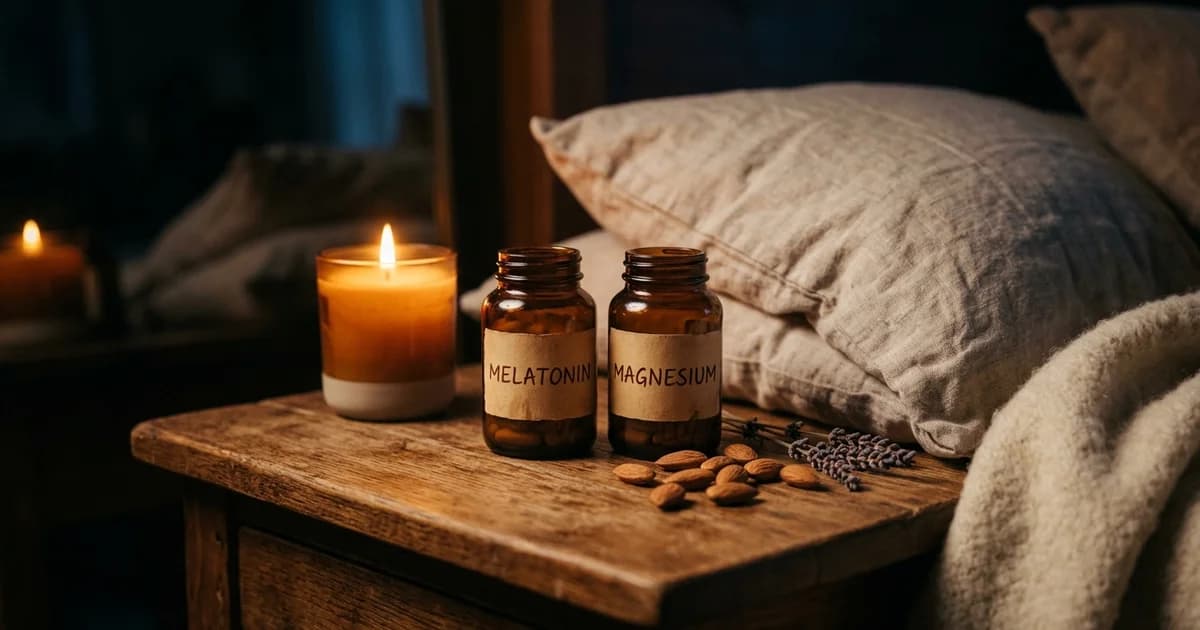 Melatonin and Magnesium Together for Sleep: What Actually Works