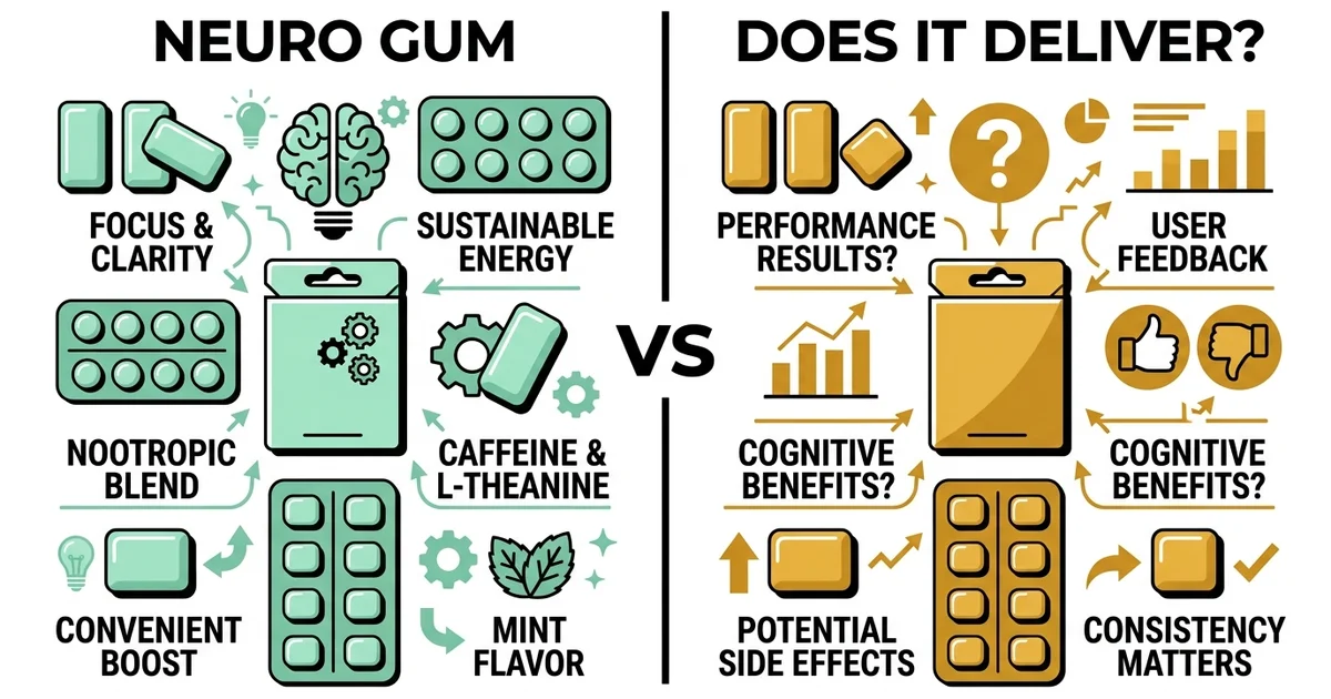 Neuro Gum Energy and Focus Reviews: An Honest Assessment