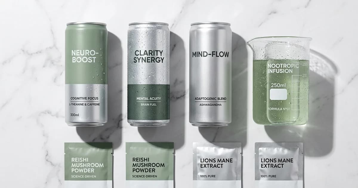The Best Nootropics Drinks in 2026: What Actually Works (and What's Just Caffeine in a Fancy Can)