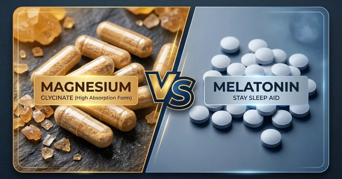 Magnesium vs. Melatonin for Sleep: A Head-to-Head Comparison