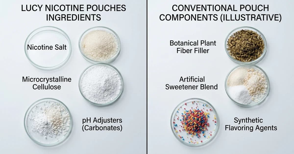 Lucy Nicotine Pouches Ingredients: What's Actually in Them (And Why It Matters)