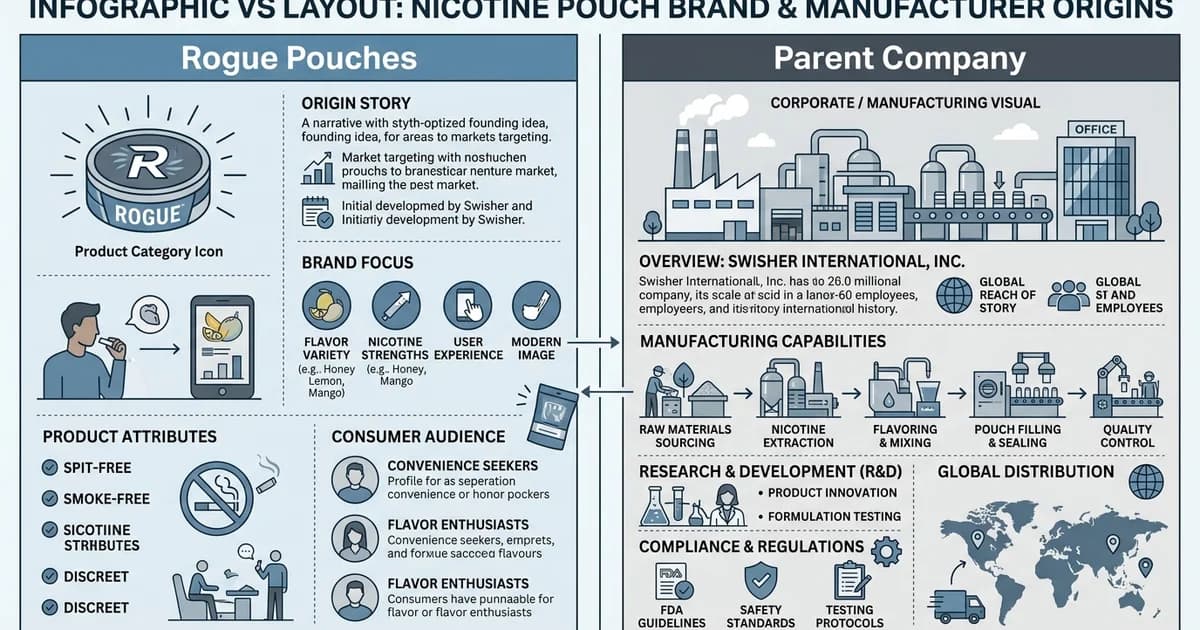 Who Makes Rogue Nicotine Pouches: The Full Story Behind the Brand
