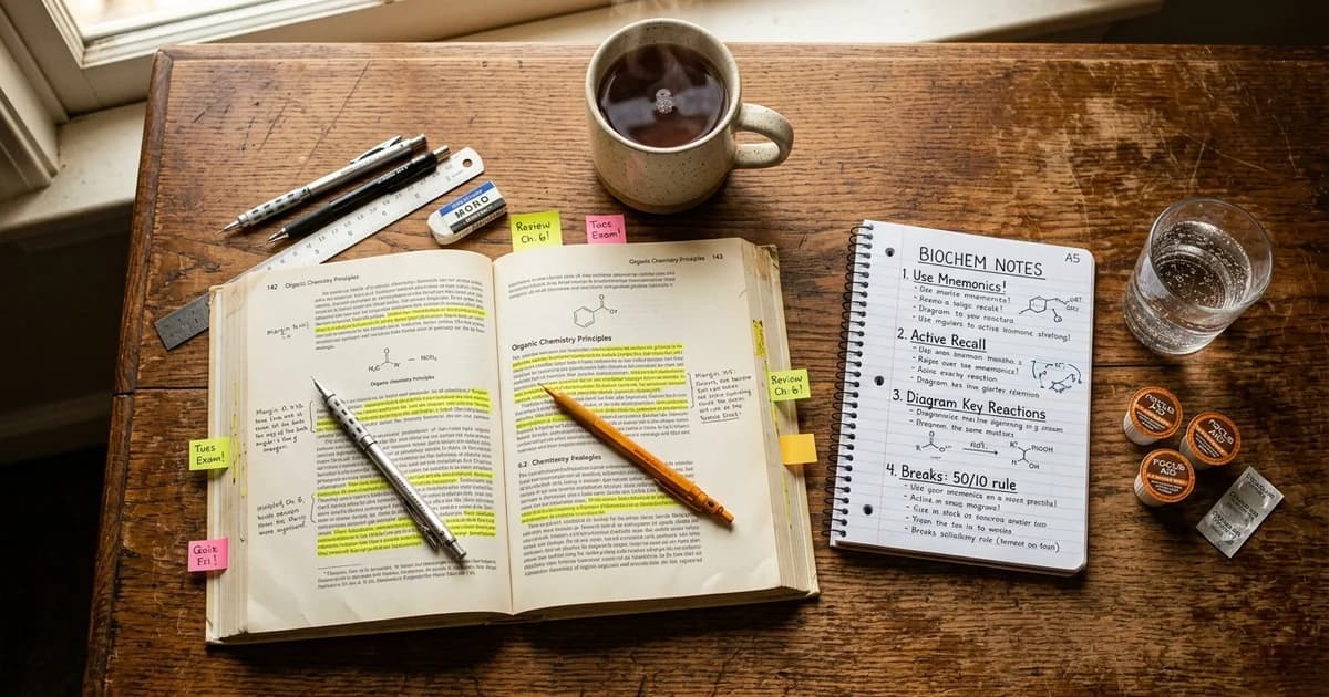 How to Stay Awake While Studying: 10 Methods That Actually Work
