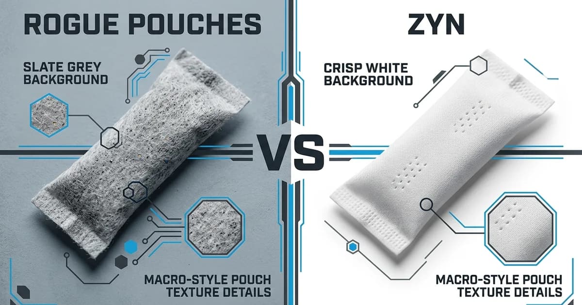 Rogue Nicotine Pouches vs. Zyn: A Head-to-Head Comparison