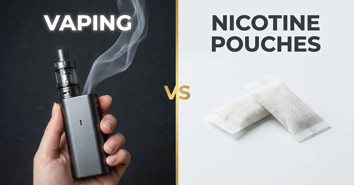 Vaping vs. Nicotine Pouches: A Head-to-Head Comparison