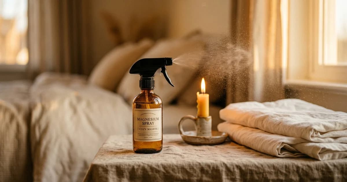 How to Use Magnesium Spray for Sleep (And Actually Get Results)