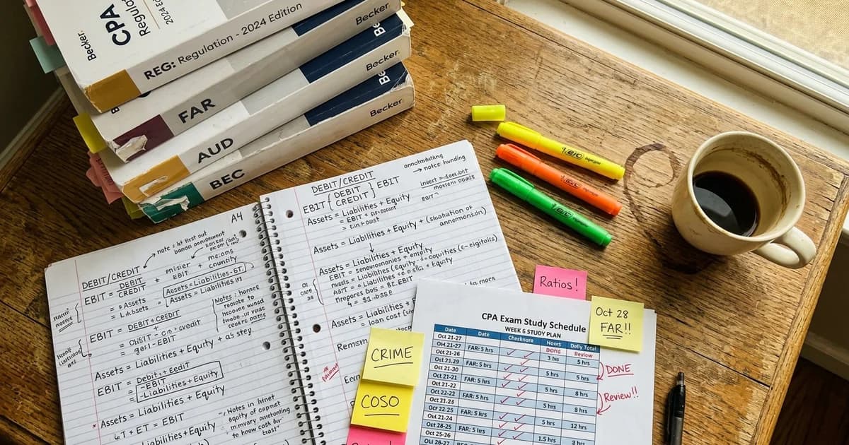 How Many Hours to Study for CPA? The Real Numbers Behind Passing All Four Sections