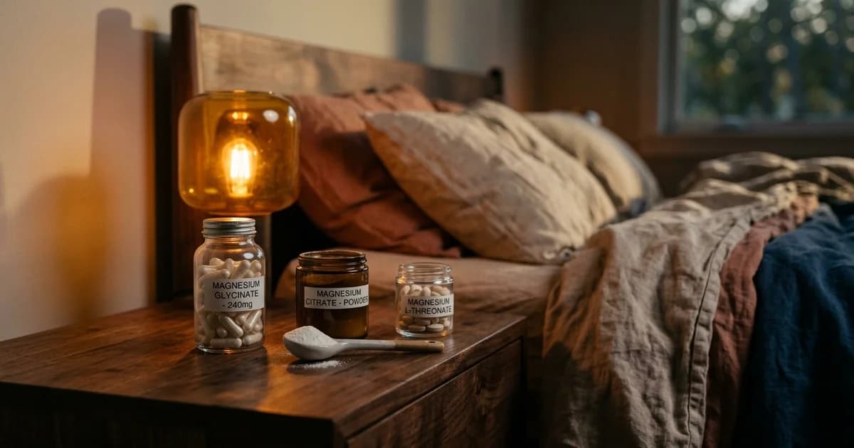What Type of Magnesium Should I Take for Sleep? A Science-Based Breakdown