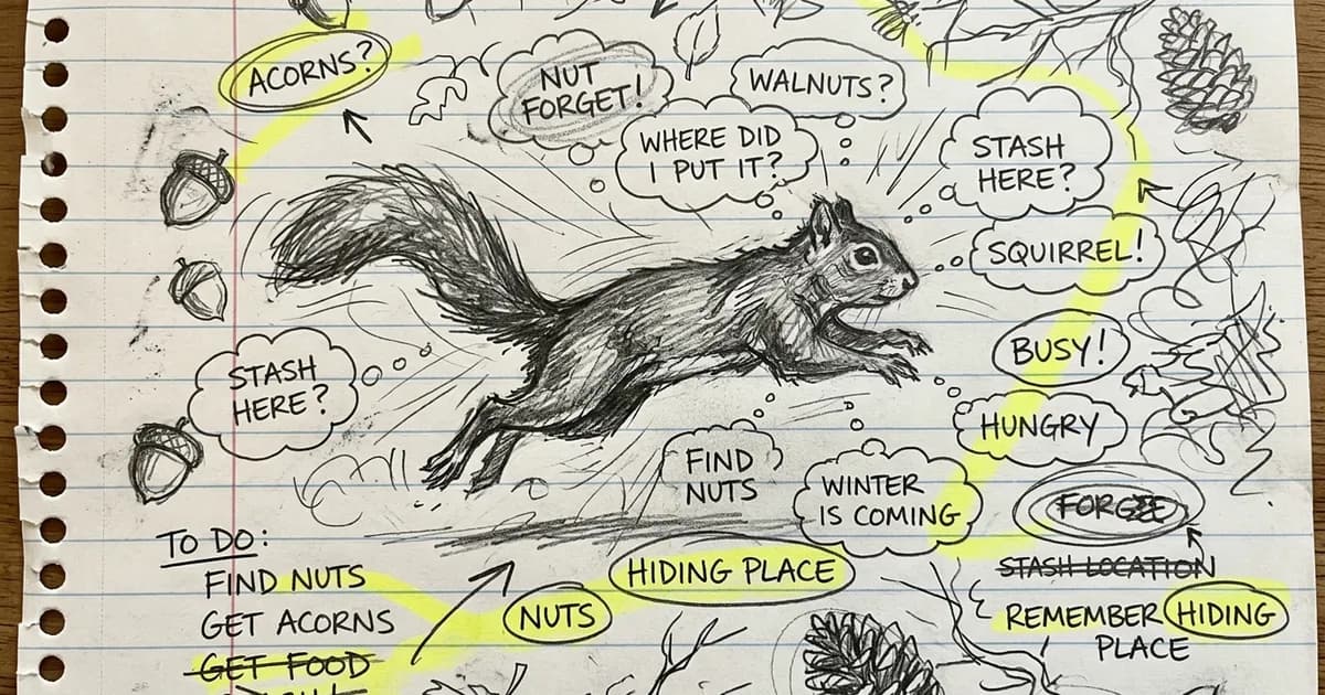 Attention Span of a Squirrel: What Science Actually Says (And Why You're Not That Different)