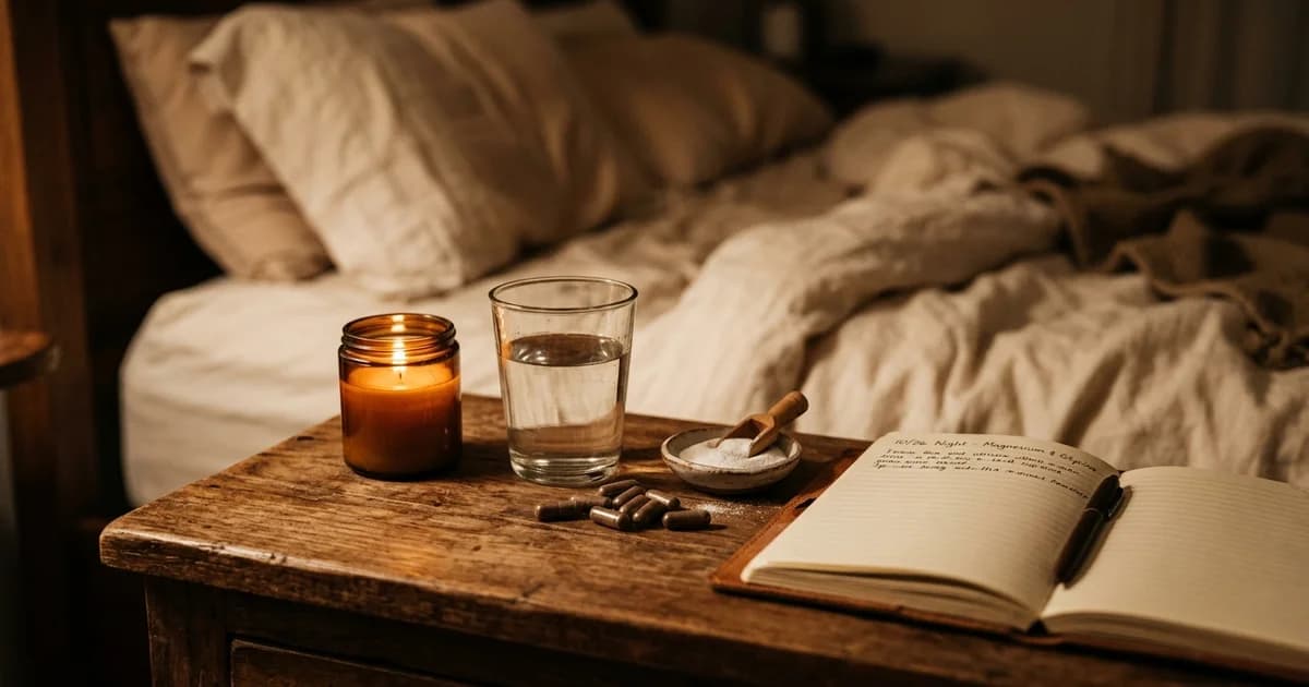 Magnesium and Glycine for Sleep: What Actually Works