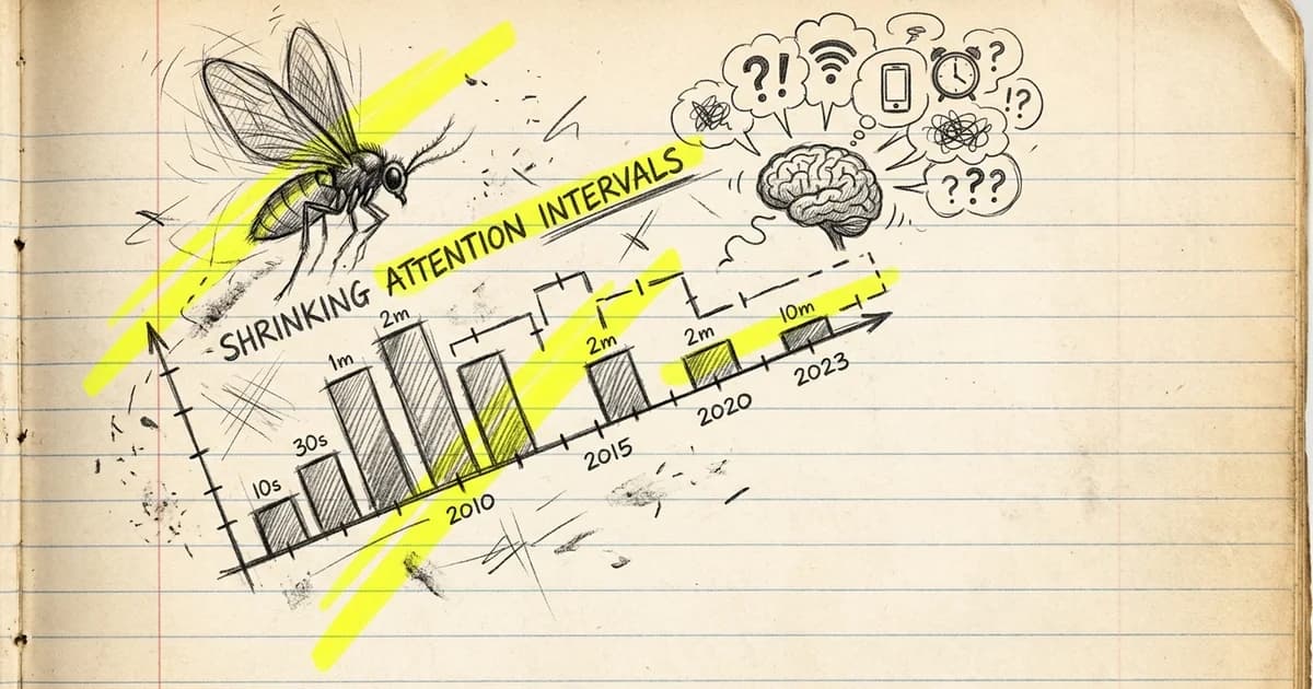 Attention Span of a Gnat: The Science Behind Why You Can't Focus (And What Actually Helps)