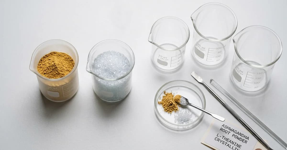 Ashwagandha and L-Theanine Benefits: What Science Actually Shows