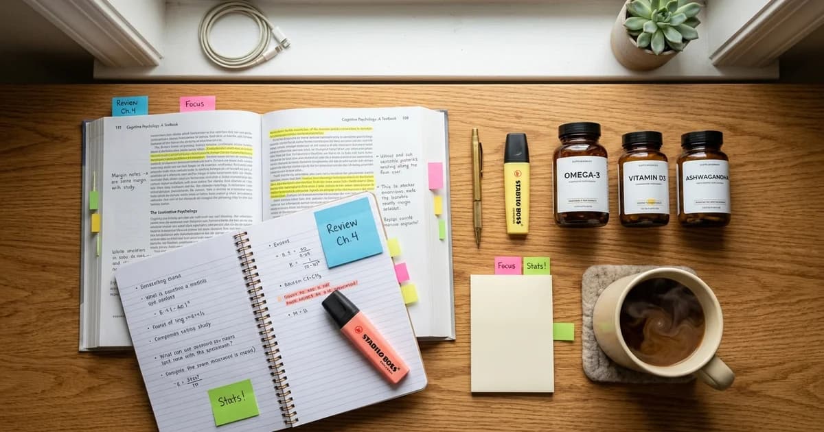 The Best Nootropics for Studying in 2026: What Actually Works