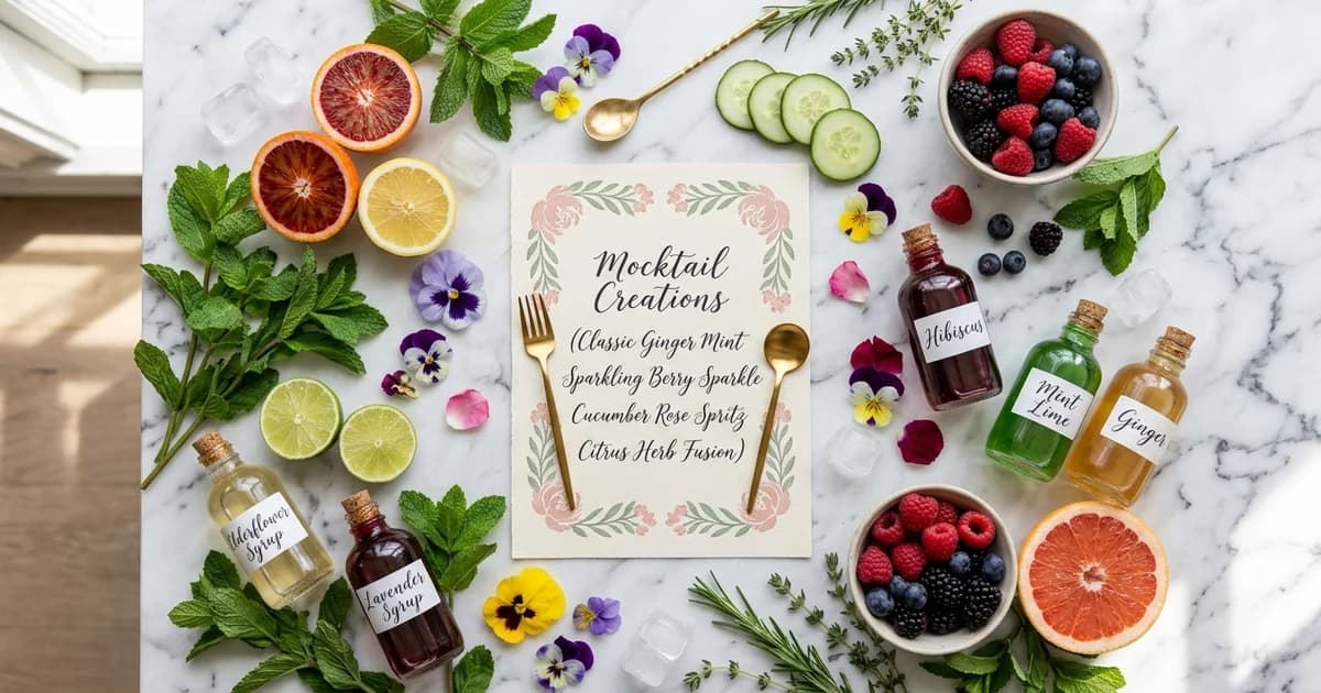 Mocktail Recipes Mocktail Menu Card: The Complete Guide to Hosting Smarter